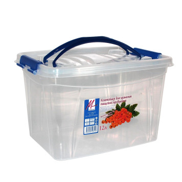 Контейнер для хранения пищевых продуктов с ручкой (12л) (06332)