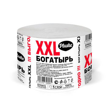 Туалетная бумага (18уп) Богатырь XXL